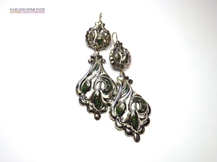Orecchini borbonici argento 925/..